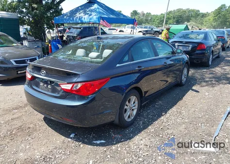 2013 Hyundai Sonata Gls из США, поврежденный, VIN 5NPEB4AC5DH511471